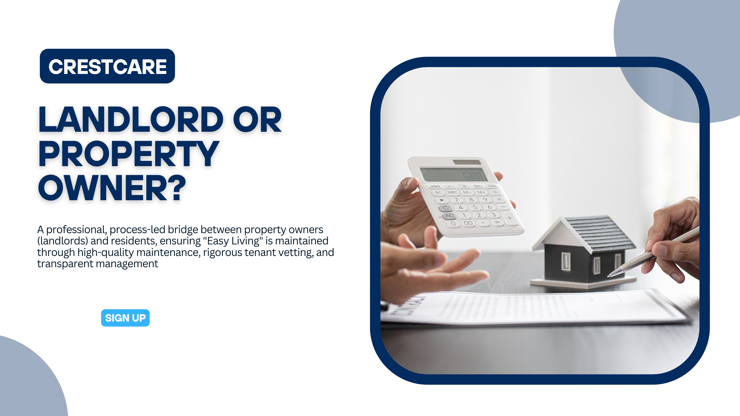 CrestCare - Landlord or Property Owner